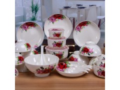 重慶錦暉陶瓷芬香玫瑰餐具
