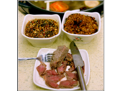 中餐西吃刀叉牛肉