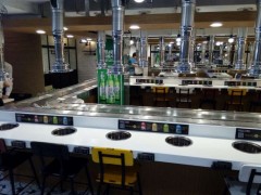 鎮江哪里賣旋轉火鍋設備廠家 鎮江回轉小火鍋設備包郵包安裝