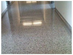 重慶硬化水磨石地面