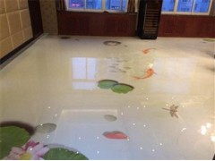 重慶水晶漆貼紙藝術(shù)地坪