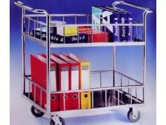 不銹鋼雙層小推車-蘇州定做推車-小推車定做-廣潤(rùn)供