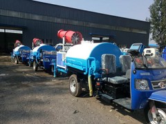 三輪除塵霧炮車，工地環(huán)保