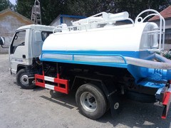 國五藍(lán)牌吸糞車