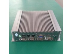 串口BOX-i5便攜式工控機 無風扇工控機1037u