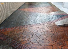 供應鹽城壓模地坪材料