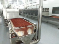 辣椒碎微波烘干殺菌設備的優勢