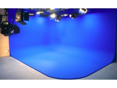 演播廳裝修設計虛擬藍箱綠箱制作