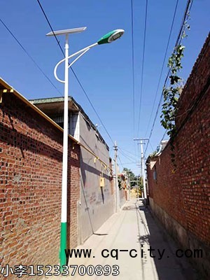 晉城6米太陽能路燈