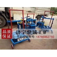 半自動(dòng)混凝土制磚機(jī) 移動(dòng)式空心磚成型機(jī) 電動(dòng)水泥砌塊機(jī)