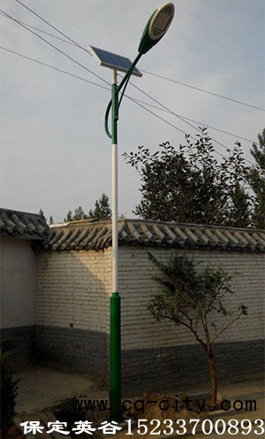太原6米太陽能路燈