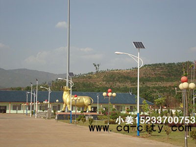 錫林郭勒水泥桿路燈,農村太陽能路燈廠家
