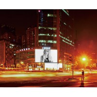 成都led大屏廣告-成都人民南路仁恒屏