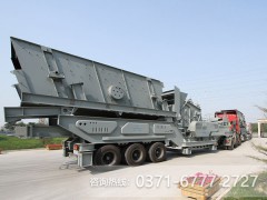 華燈初上夜未央移動(dòng)制砂機(jī)留下魅力光影