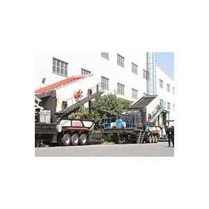 時(shí)產(chǎn)200噸油電兩用履帶反擊破行走如風(fēng)JYX81