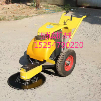 手推混凝土樁頭鋸樁機圖片 新款樁子截斷機 電動截樁機價格