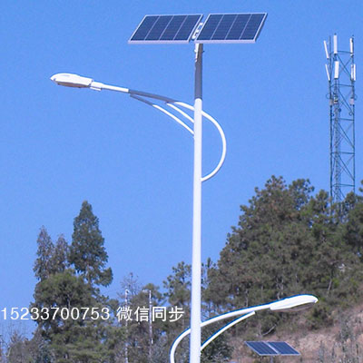 唐山賣太陽能路燈的廠家單燈頭雙燈頭可定制