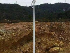 保定熱鍍鋅路燈桿批發農村太陽能路燈報價