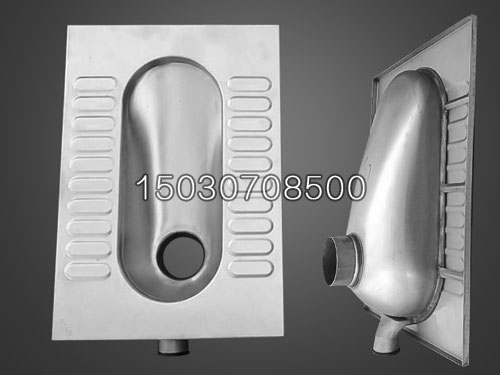 不銹鋼蹲便器后排式 車載改裝專用